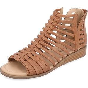 Journee Women's Delilah Wide Gladiator Sandals